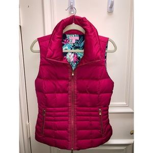 Lilly Pulitzer Sydney Down Puffer Vest- Trunk Show